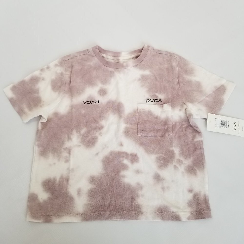 RVCA Tie Dye T Shirt Hemp Blend XS New